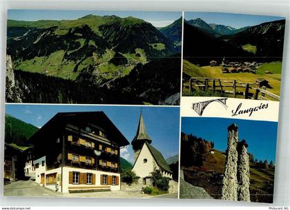 7057 Langwies Foto AK Kirche - 38255989