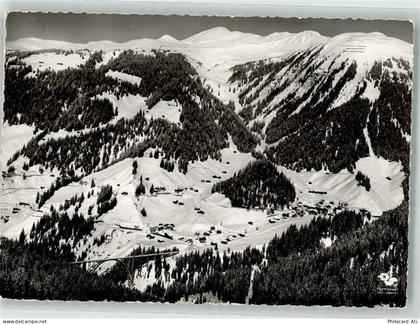 7057 Langwies Foto AK Winter Fliegeraufnahme Mattlishorn - 39698136