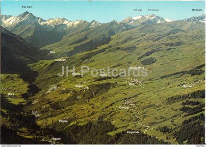 Val Lumnezia - Blick von der Alp Riein aus - 6449 - Switzerland - unused