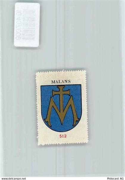7208 Malans GR - Vignette Wappen Kaffee Hag 1920-1940 - 10407009