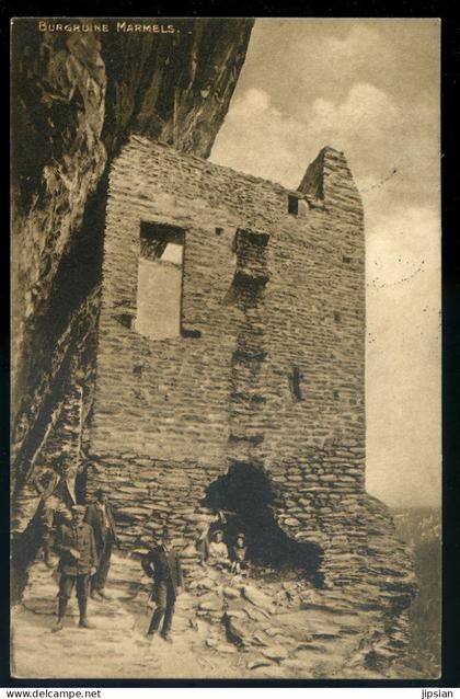 cpa de Suisse Grisons Marmorea -- Burgruine Marmels   JU25-105
