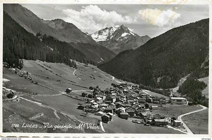 pays div -ref V132- suisse - liddes - vue generale - mont velan   -