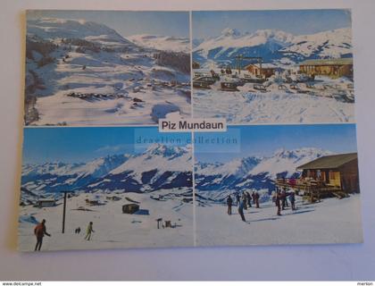 D172751 Switzerland   Piz Mundaun  Bündner Oberland 1977