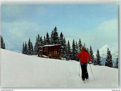 7241 Conters im Prättigau - Winter Skifahrer Basler CVJM-Ferienhaus - 39492957