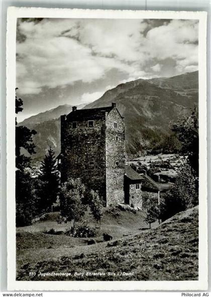 7411 Sils im Domleschg Foto AK Burg Ehrenfels - 38023415