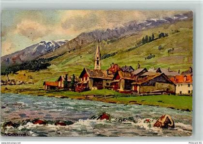 7525 S-chanf 1917 Künstlerkarte A. Christoffel - 10257442