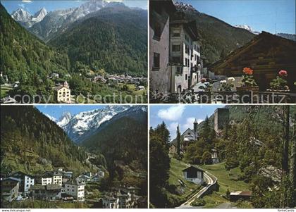 Bregaglia Promontogno Ortsansichten