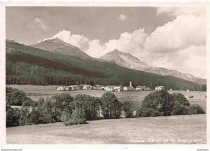 Fuldera GR Panorama Blick gegen Piz Daint und Dora