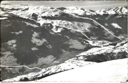 Kueblis Fideris Jenaz Mattlishorn Heuberge x 1960