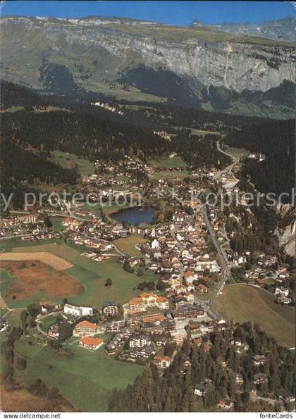 Laax Fliegeraufnahme