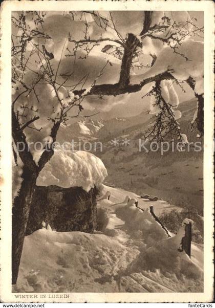Luzein Winterimpressionen