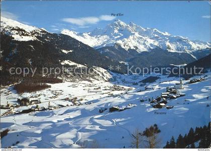 Oberhalbstein mit Cunter Riom Parsonz Savognin Tinizong und Piz d Err