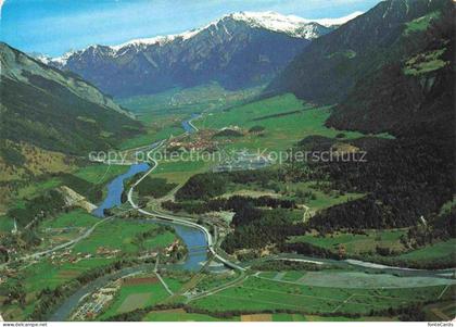 Reichenau-Tamins Imboden GR Vorderrhein Hinterrhein Zusammenfluss Domat-Ems Fels