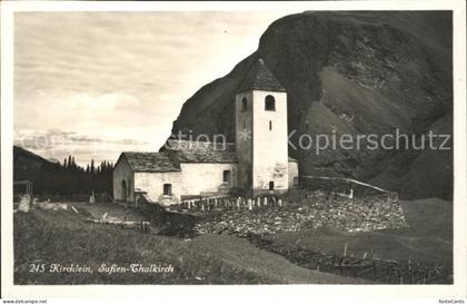 Safien Thalkirch Kirchlein