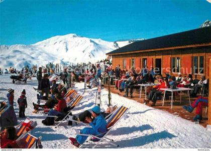 Samnaun Dorf Bergrestaurant Alp Trida Sattel