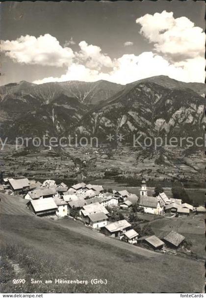 Sarn Hinterrhein am Heinzenberg Alpenpanorama