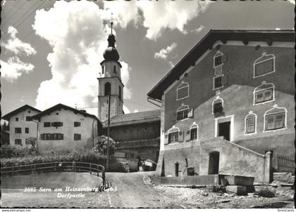 Sarn Hinterrhein Dorfpartie