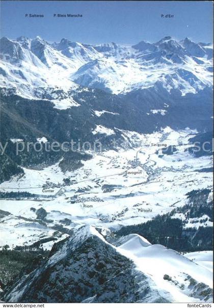 Savognin mit Cunter Riom Parsonz Tinizong