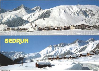 Sedrun Panorama Val Tujetsch