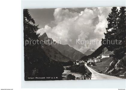 Spluegen Hinterrhein Rheinwald