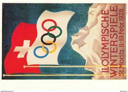 St Moritz  SANKT MORITZ GR Plakat fuer Verkehrsverein St Moritz 1928