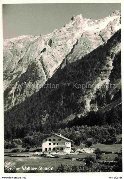 Stampa Maloja GR Pension Walther Stampa