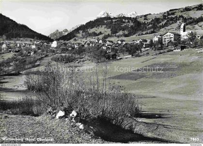 Waltensburg Vuorz Surselva GR Panorama
