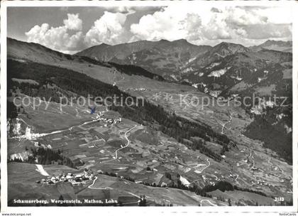 Wergenstein GR Schamserberg Mathon Lohn