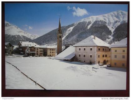 S-chanf (GR) - Kirche / Winter