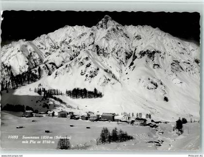 7563 Samnaun Dorf - mit Pizol Winter - 11088192