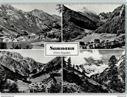 7563 Samnaun Dorf - Unter-Engadin 4-Bildkarte - 11088122