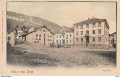 Gruss aus Sent (Engadin)