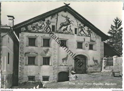 Sent - Jägerhaus - Foto-Ansichtskarte - Verlag Rud. Suter Oberrieden