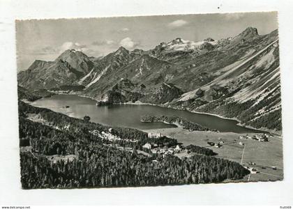 AK 139374 SWITZERLAND - Sils im Engadin mit Silsersee - Blick gegen Maloja
