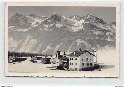 Schweiz - Sils im Engadin (GR) Winterbild bei Platta - Verlag E. Meerkämper 44