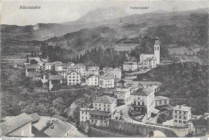 Suisse Grisons - Tiefencastel Albulabahn 1910-08-29 TB