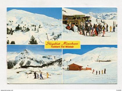 AK 124381 SWITZERLAND - Skigebiet Minschuns - Tschierv Val Müstair