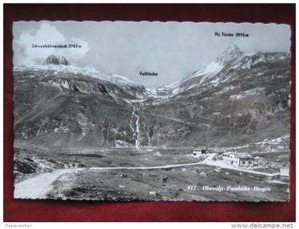 Tujetsch (GR) / Andermatt (UR) - Oberalp Passhöhe Hospiz