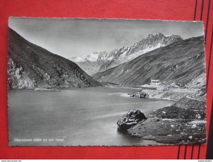 Tujetsch (GR) / Andermatt (UR)  - Oberalpsee mit Hotel