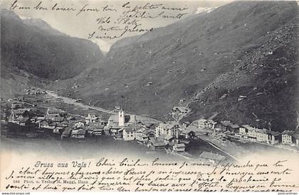Schweiz - VALS (GR) Totalansicht - Verlag - Moriz Maggi 196
