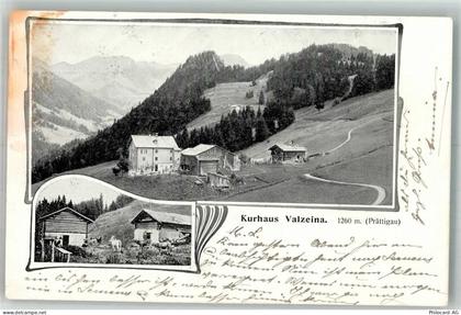 7213 Valzeina 1902 Foto AK Kurhaus Valzeina - 13306263
