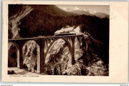 7494 Wiesen GR 1915 - Eisenbahn Viadukt - 52016996