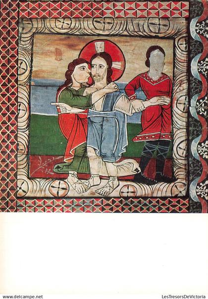 SUISSE - Zillis - St Martinskirche - Romanische Bilderdecke - Judaskuss - Eglise - Judas - Jésus - Carte postale