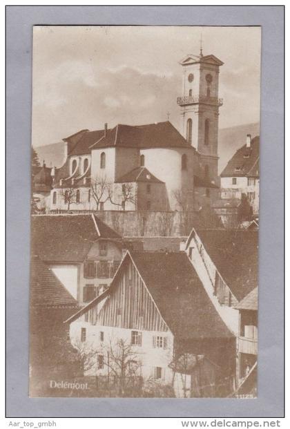 JU DELEMONT 1922-VIII-8 Delémont Quartier de l'Eglise Foto Guggenheim
