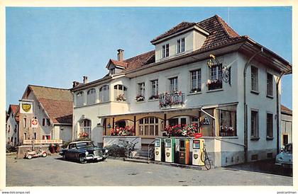 Suisse - FAHY (JU) Hôtel de la Croix-d'Or - Station Service - Ed. J. Kleiner