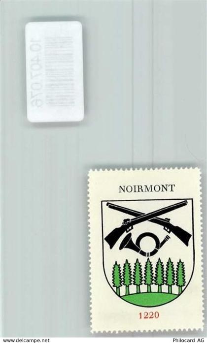 2340 Le Noirmont Le Peu-Péquignot - Vignette Wappen Kaffee Hag 1920-1940... - 10407076