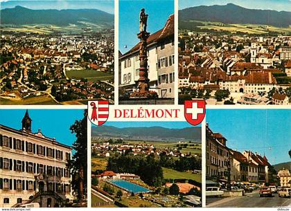 Carte Postale - Suisse - JU Jura - Delémont - Multivues - Automobiles - CPM - Carte Neuve - Voir Scans Recto-Verso - Pos