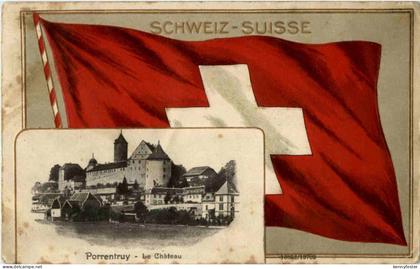 Porrentruy - Prägekarte