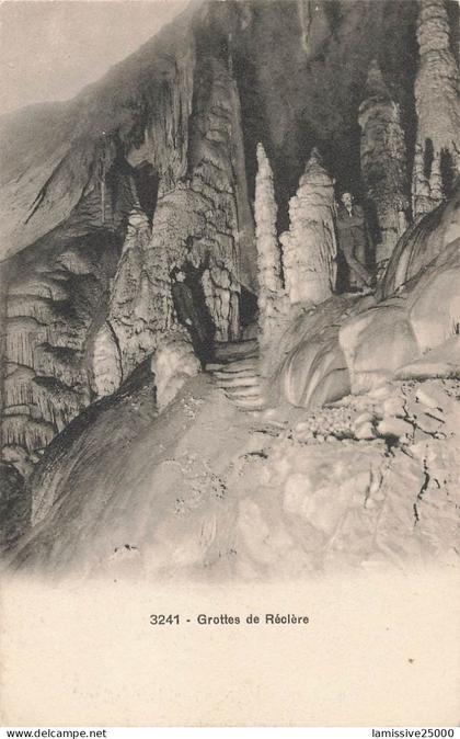 SUISSE grottes de reclère
