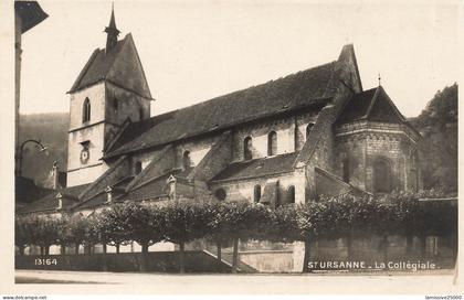 SUISSE saint ursanne l'église